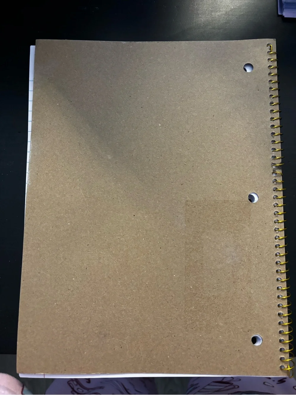 Playful Cat Face Notebook - Pink, Orange, Green, Purple